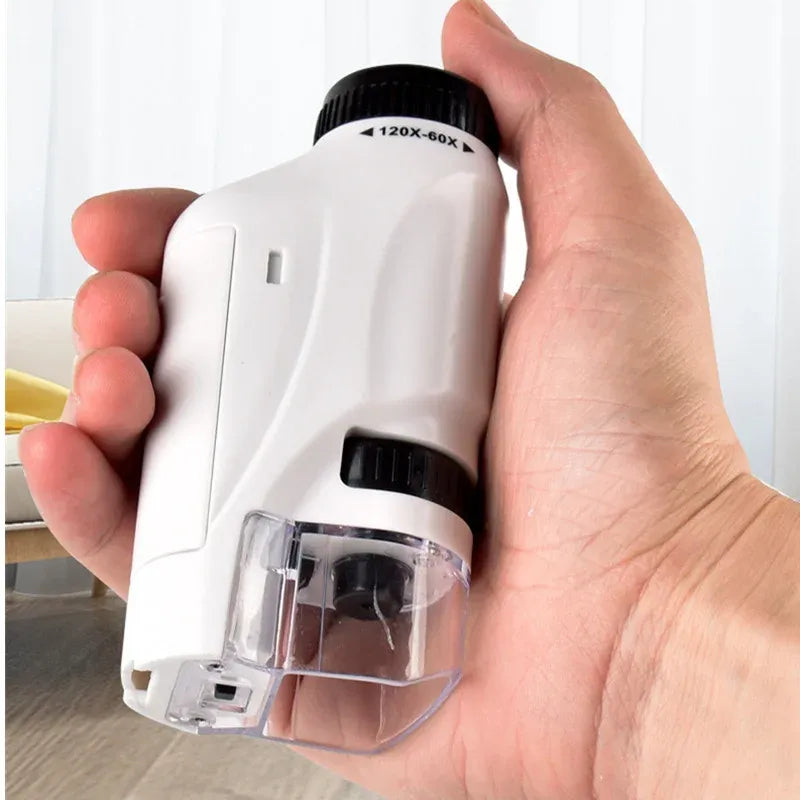 Gleamista Handheld Biological Microscope for Kids